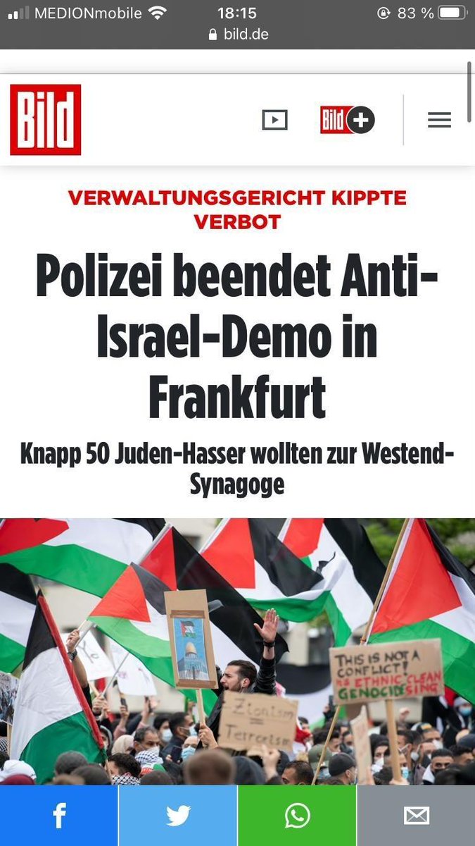 Die #HaltDieFresseBild hat es endgültig übertrieben. Betroffene überlegen rechtliche Schritte einzuleiten. Das ist Rufmord und extremer antimuslimischer Rassismus! Bitte teilt es, um anwesende Zeig*innen und Betroffene zu erreichen.
#ffm1505