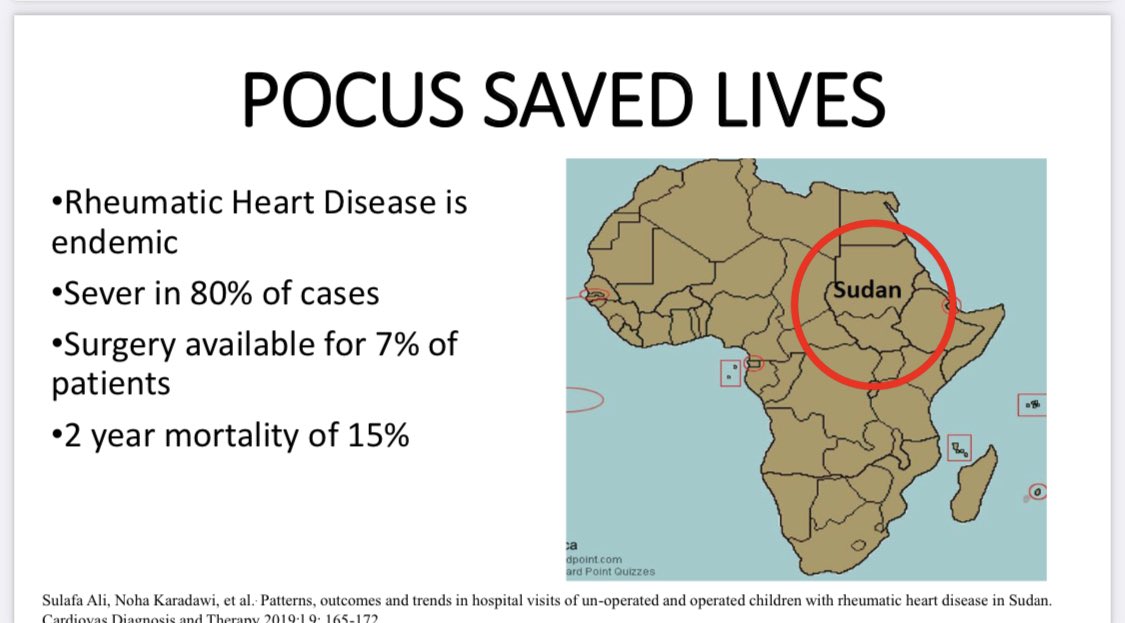 Great great great session on #POCUS #ACC21 
POCUS saved Lives!
Dr. Sulafa Ali from Sudan