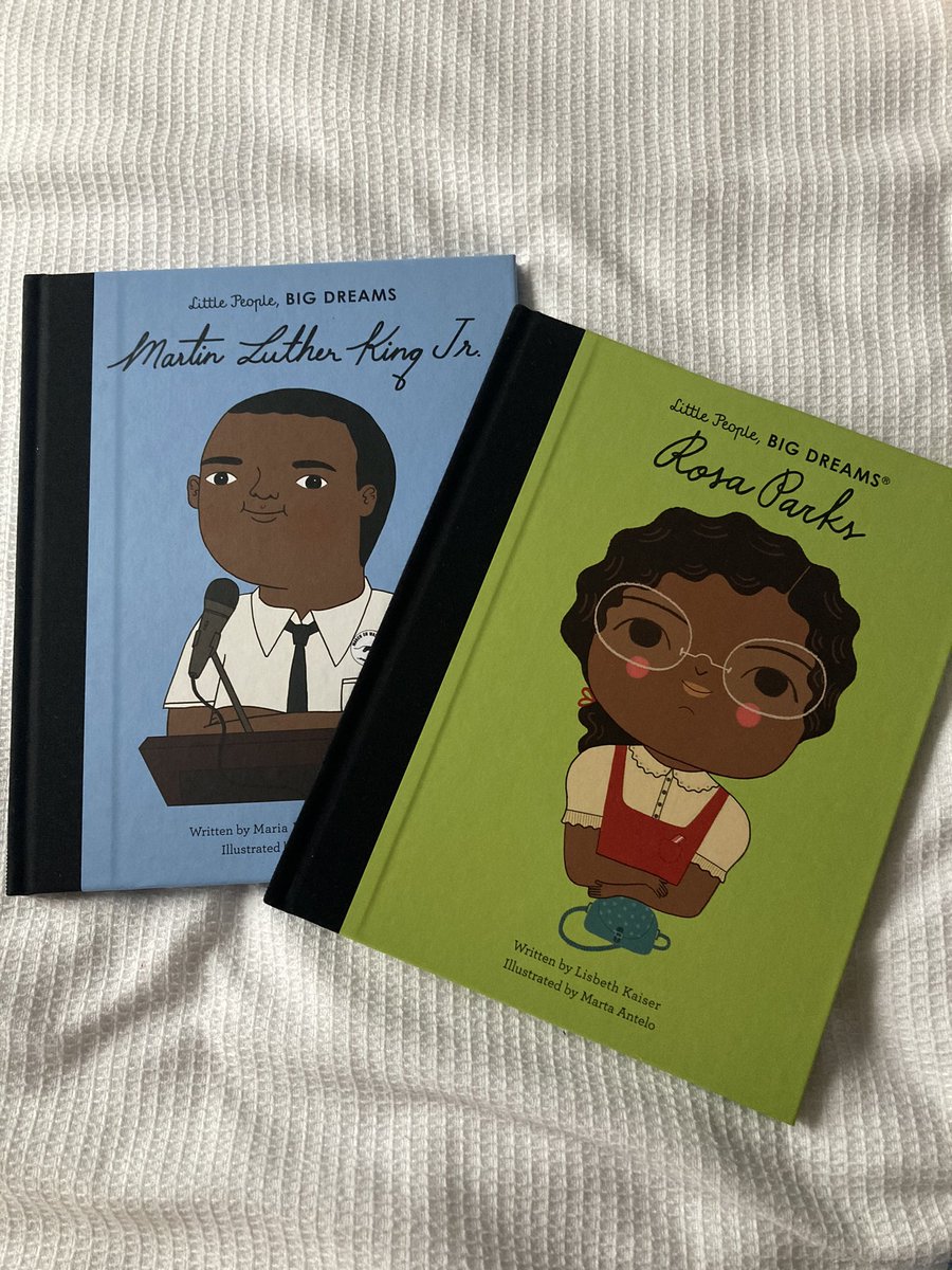 Love these books which I picked up today! It’s so important that children are exposed to and have the opportunity to read about the stories of these inspirational people!