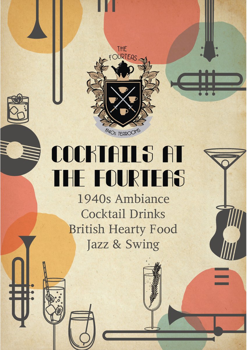 We are thrilled to announce that the Fourteas is launching two exciting evenings, every Friday and Saturday, for Cocktails and Jazzy entertainment, starting this Friday 21st May at 06:00pm- 10:30pm. 🍸🍹🎶...