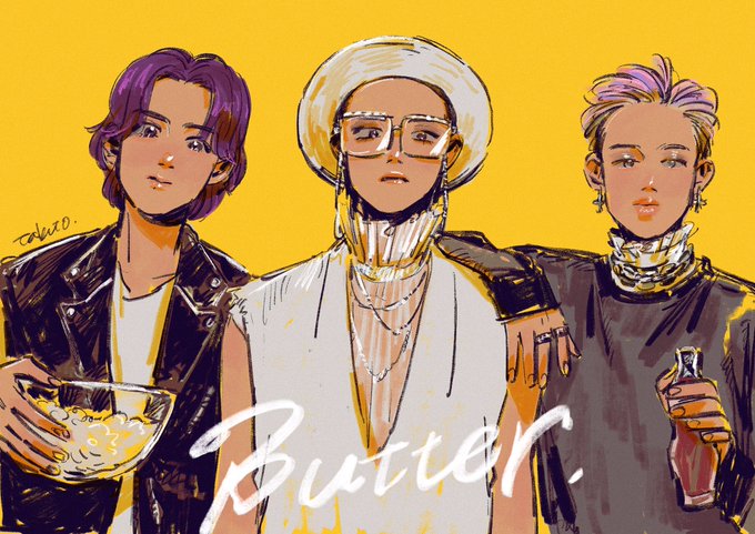 「BTS_Butter」のTwitter画像/イラスト(新着))