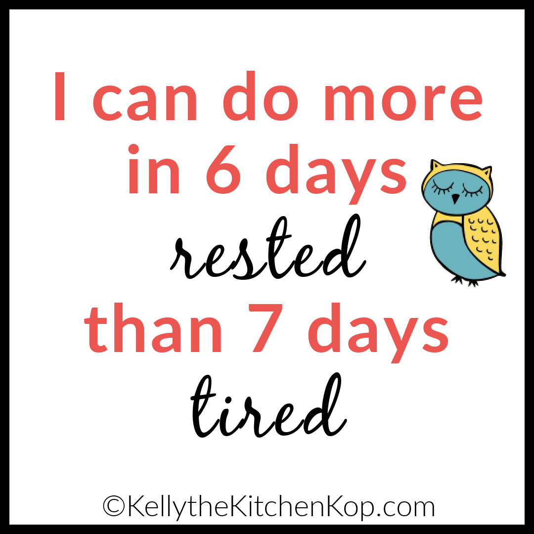 KitchenKop's tweet photo. God is smart and wants us to rest one day a week-He knows that our brains &amp; bodies &amp; families need it.

Somehow I get more done during the week when I chill out on Sundays.  You too?

#dayofrest #Godissmart #sundaymorning #sabbath #rest #amen #God #pray #silence #sunday https://t.co/A1LvnzsQd7