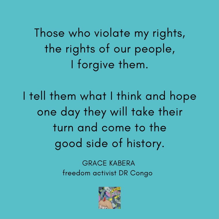 The question was: How do you deal with anger or even hate about the situation in Goma/DR Congo? How do you create love when your rights and freedom are constantly violated?
Episode with <a href="/kabera_grace/">Gk</a> ow.ly/QV5Y50ENJBB