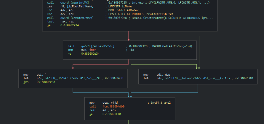 Arkbird_SOLG's tweet photo. Like noted on the last six months, #Mountlocker had several restructuring their code but without or few change the strings. Recently Sophos had notified several similarities with #Astrolocker in their article. https://t.co/m8PiVOINWv
