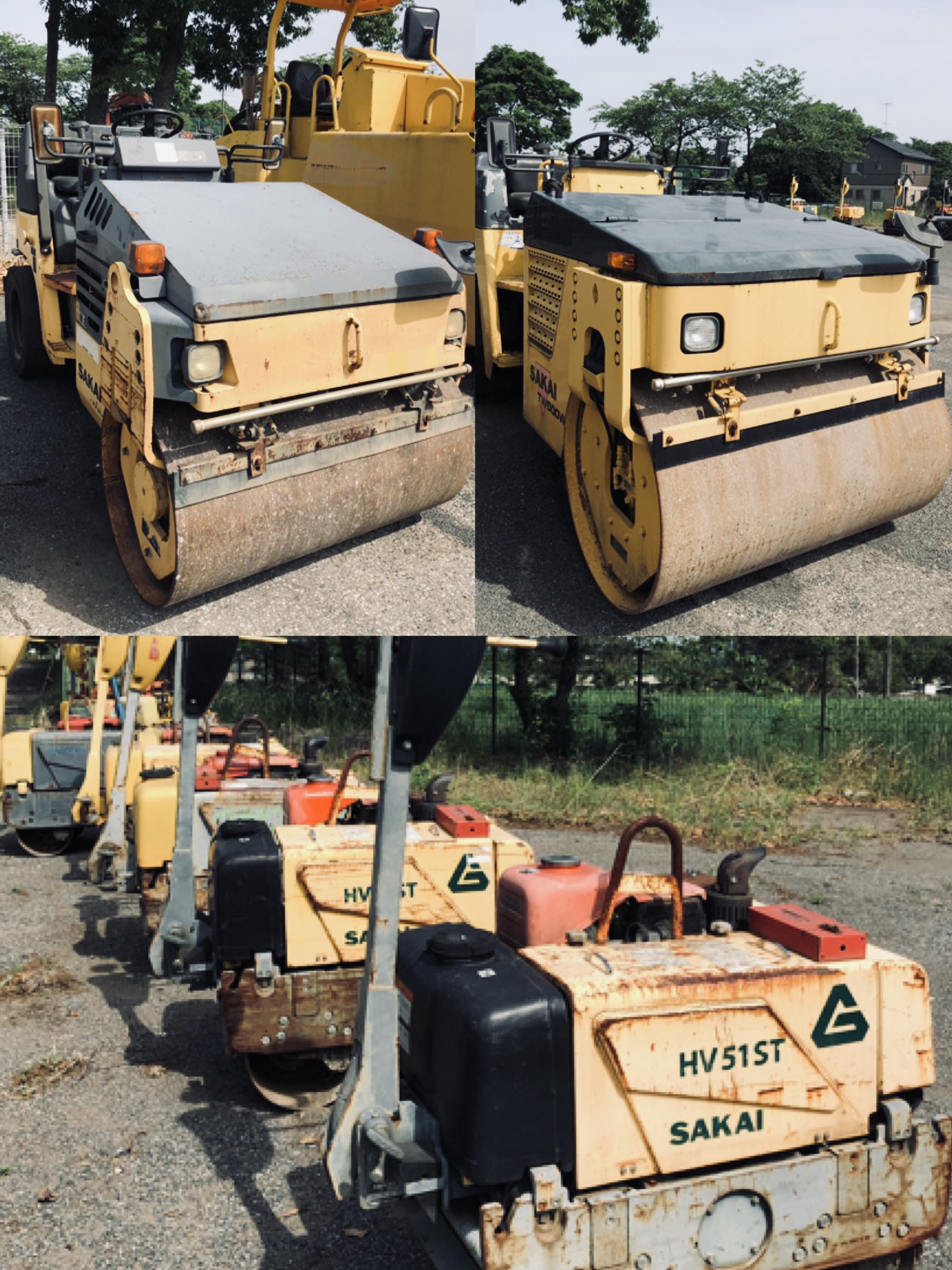 酒井機工株式会社 公式 Sakai Kikoh Co おはよう御座います 本日 この子達は ここから海外へ旅立ちます うちに来た日 ちゃんと覚えてます 向こうでも頑張って下さい 酒井機工 ハンドガイドローラ コンバインドローラ 海外輸出 T