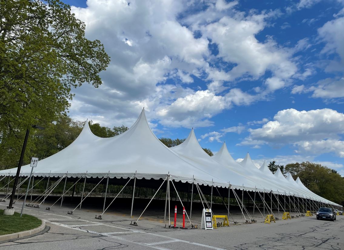 Commencement Weekend starts in 4 days! The tent is up and ready, are you?
#bryantgrad2020 #bryantgrad2021