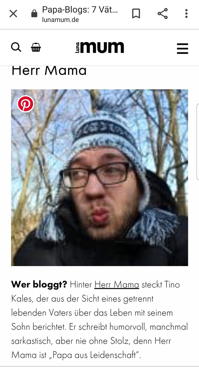 HerrMamaDE's tweet image. Die Lunamum&apos;s kennen mich wirklich gut!😳
Eine fette Luftumarmung an meine Mamas! Die Obermutti mag euch!😊👌

Hier gibt&apos;s noch andere tolle #Papablogger:
lunamum.de/papa-blogs-sie…

#VaterschaftIstMehr
