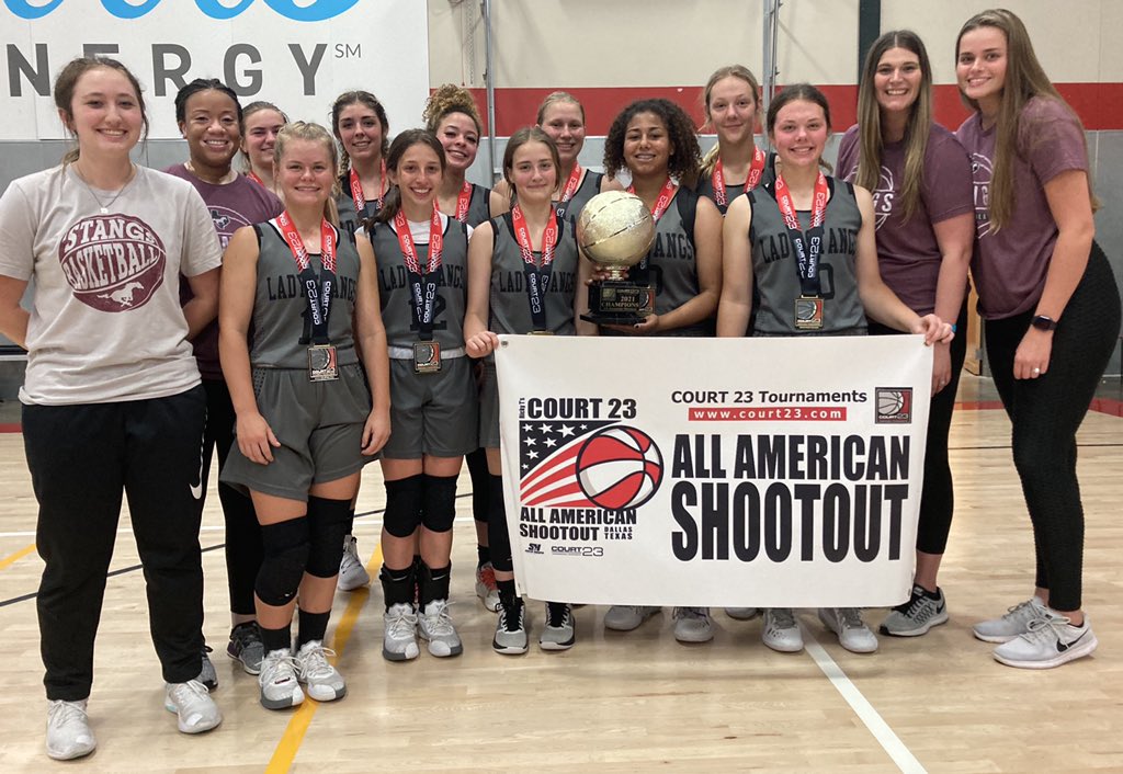 ALL AMERICAN SHOOTOUT Lady Stangs 11th/12th CHAMPS <a href="/23_tournaments/">COURT 23 Tournaments</a> #court23 #court23tournaments
