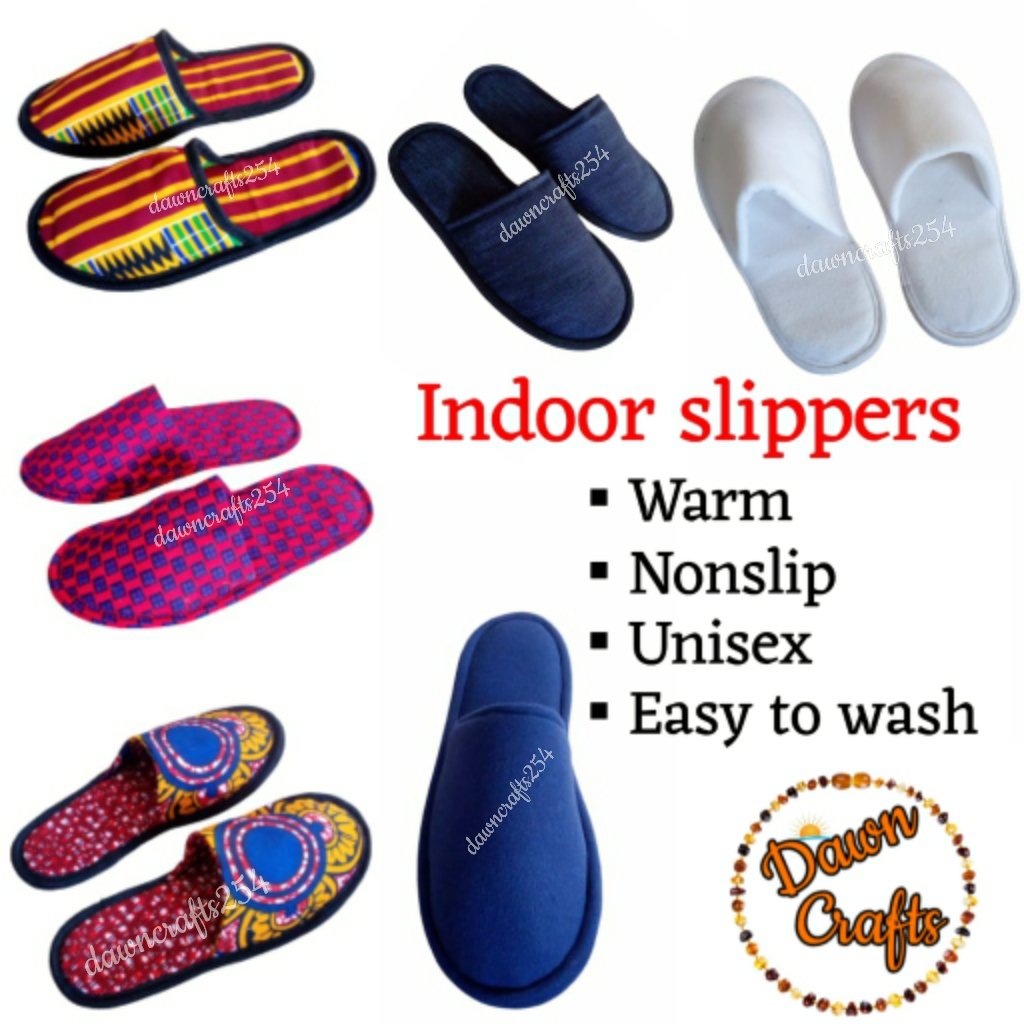 Say goodbye to cold floors with our nonslip unisex warm and cosy indoor slippers. Comes in various fabrics that can be handwashed or machine washed.

From KES 500 per pair.

To order call or WhatsApp on +254 712 402667

#dawncrafts254 #handmade #indoorslippers #warmfeet