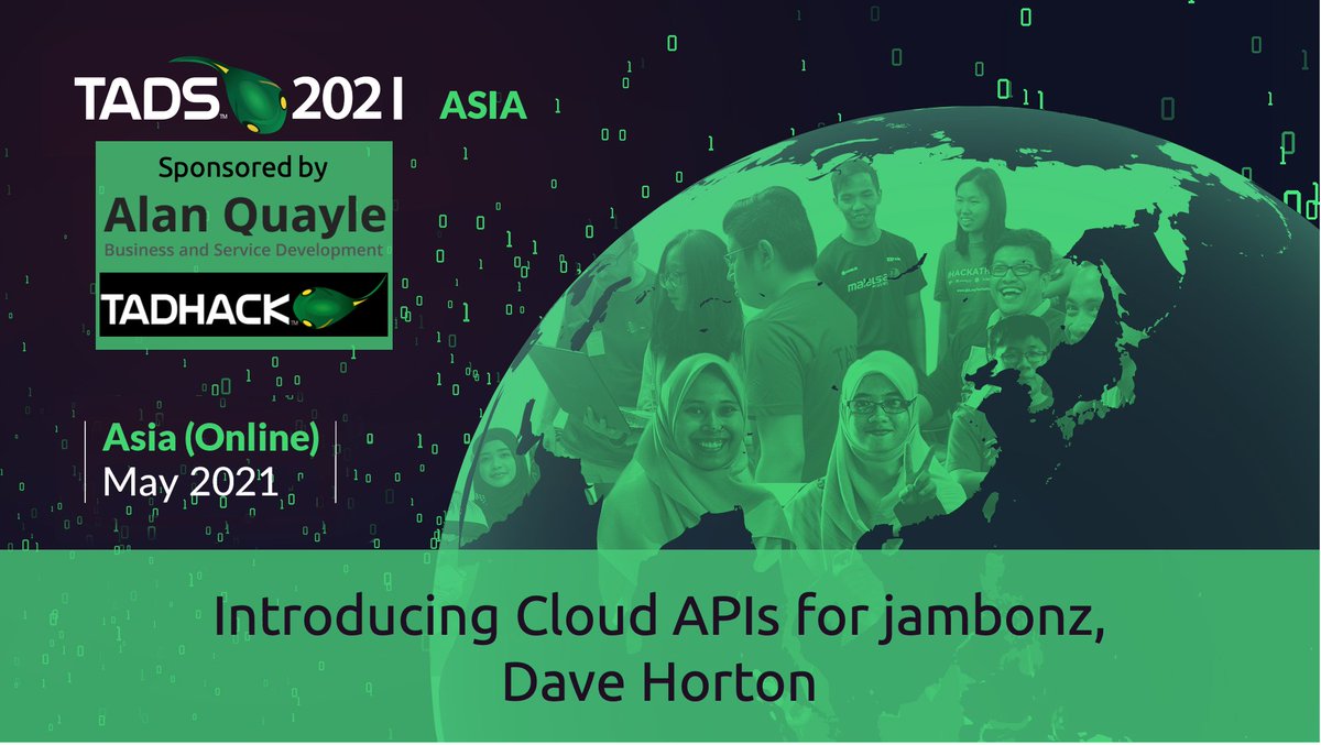 Alan_Quayle's tweet photo. Day 1 of Week 3 of @TADSummit #Asia 2021, Introducing Cloud APIs for @jambonz4 @davehorton
https://t.co/JDGK3WwZyl
#drachtio @danjenkins Please join Dave’s private beta. You’ll be glad you did!
#opensource #webrtc #cpaas #programmablecommunications #api #innovation https://t.co/tPFrvj31aO