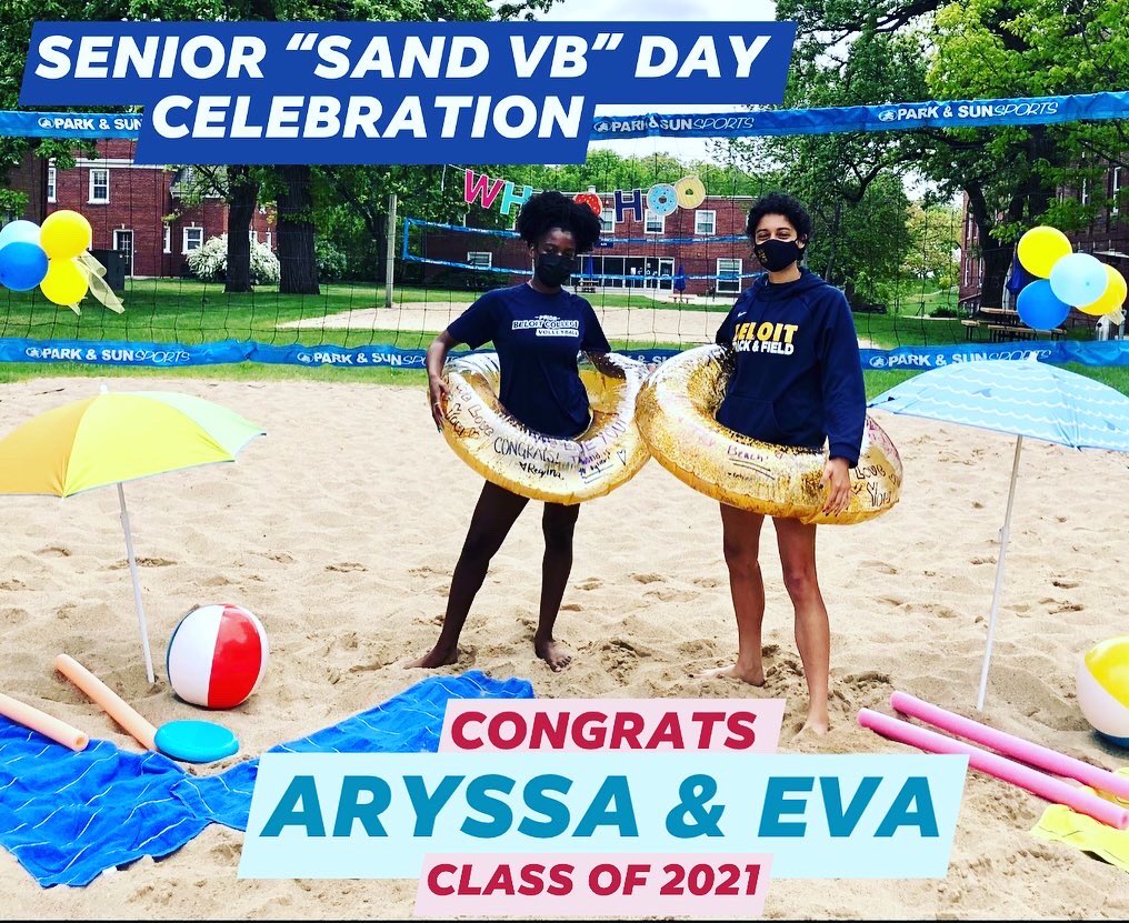 Beloit College VB tweet media