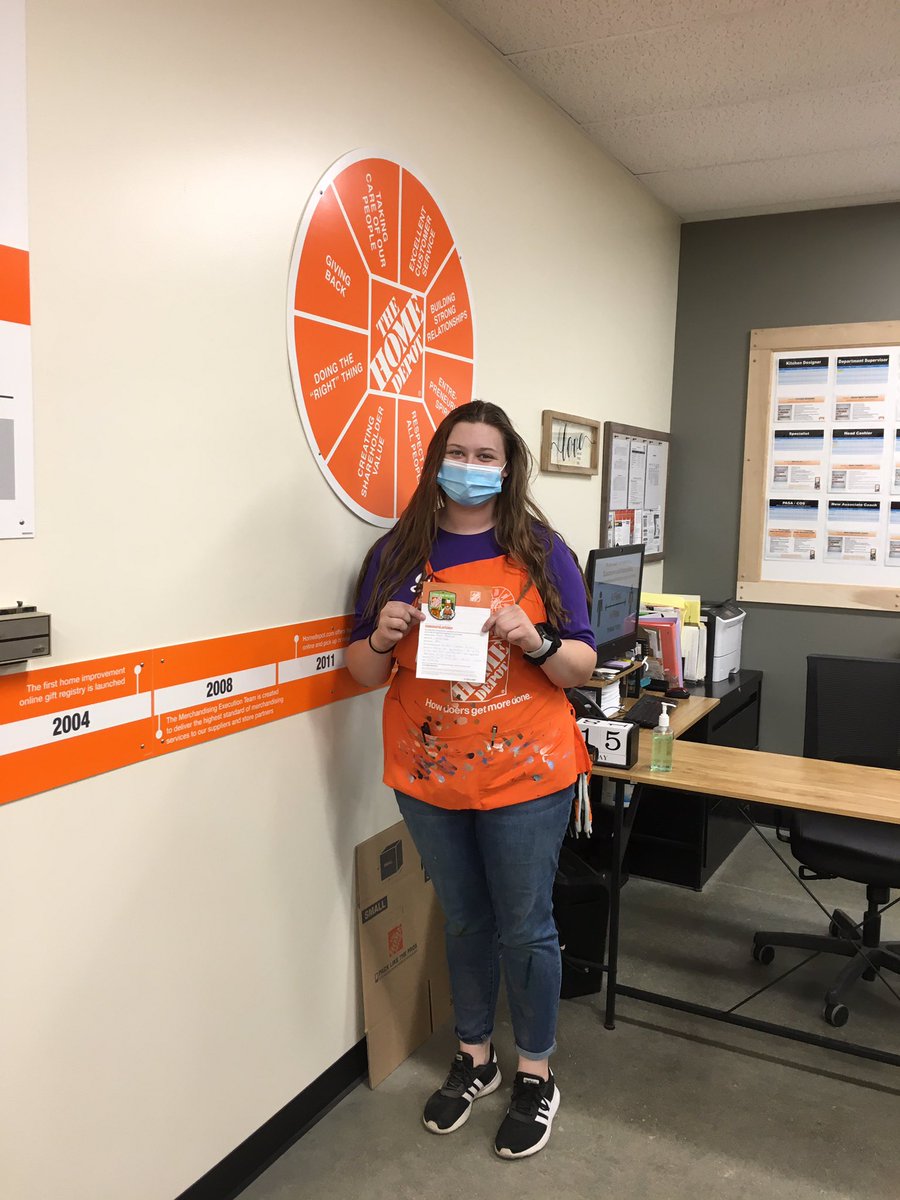 THD2021!       Rylee!  Awesome Job!  Her customer called in specifically to give her a shout out for going above and beyond in serving her needs!  ❤️having you here on out team at 2021!!@HauckJenny <a href="/jody_delicato/">Jody Delicato</a>