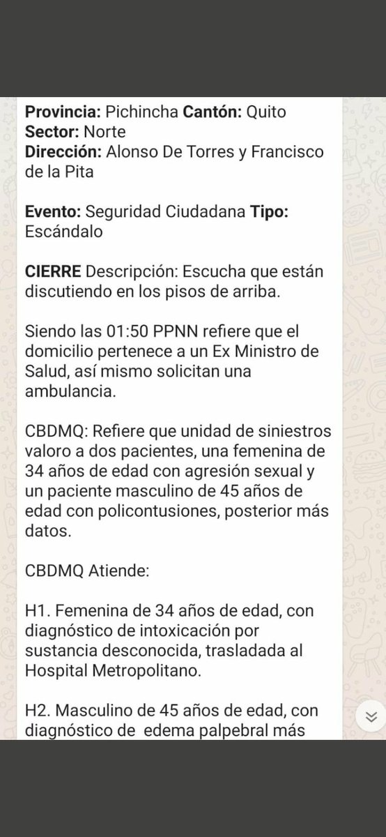 MayritaGarzon's tweet photo. @VillaFernando_ @MinGobiernoEc @AsambleaEcuador Posible parte https://t.co/avakgpbEgv