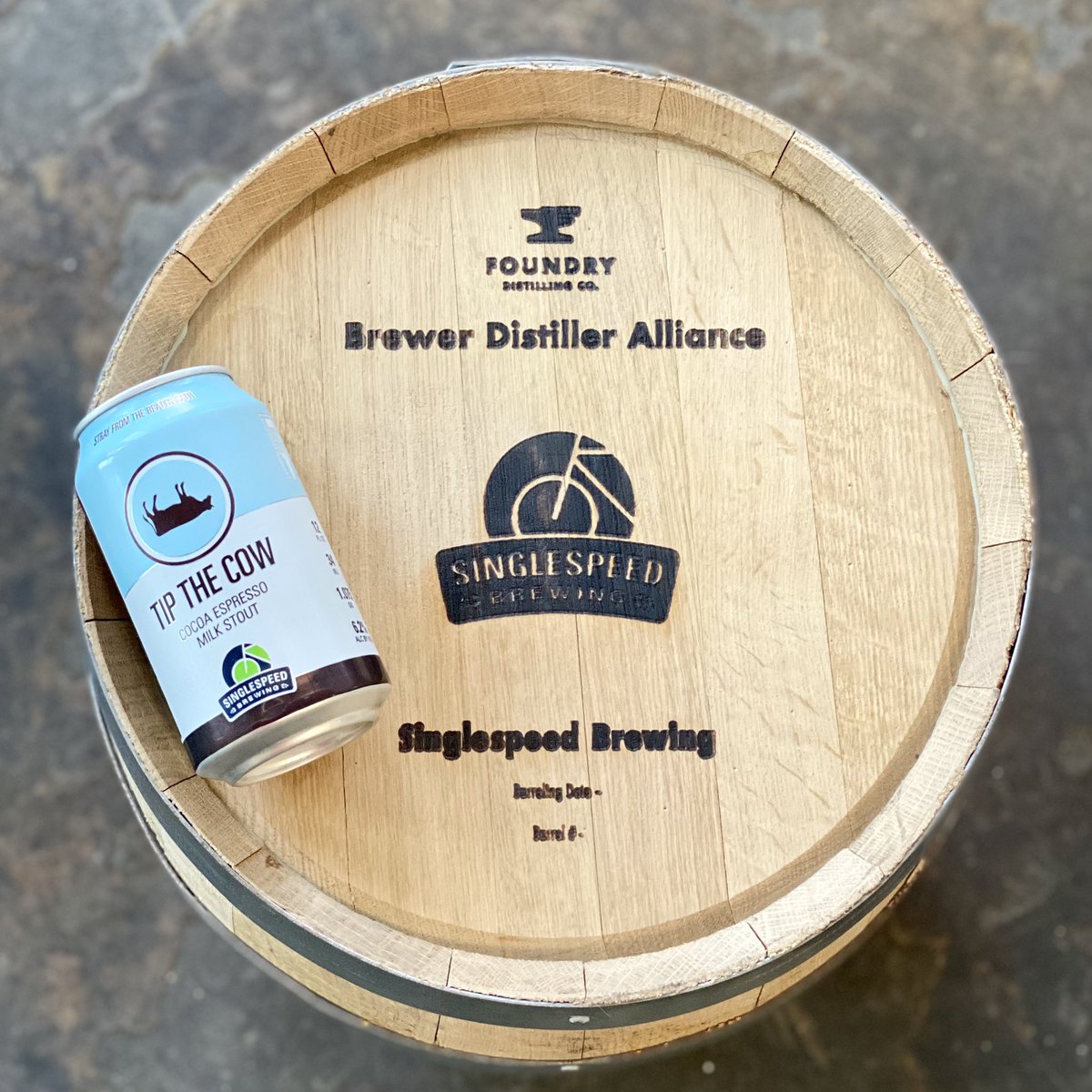 SingleSpeedBeer's tweet photo. 🥃🍺 #NOTcomingsoon #2023 #TipTheCow @Foundry_Distill https://t.co/g5ll2A7TZ5