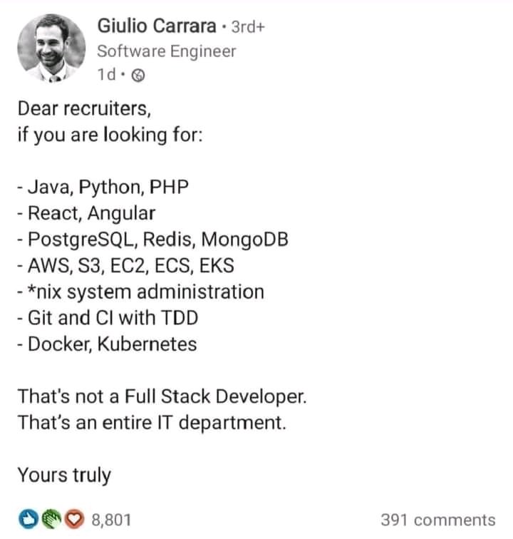 cthedeveloper's tweet image. #recruitment
#coding 
#100DaysOfCode