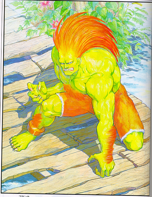 Fairly Frequent FG Facts ⚡️ on X: In Street Fighter V, Blanka's