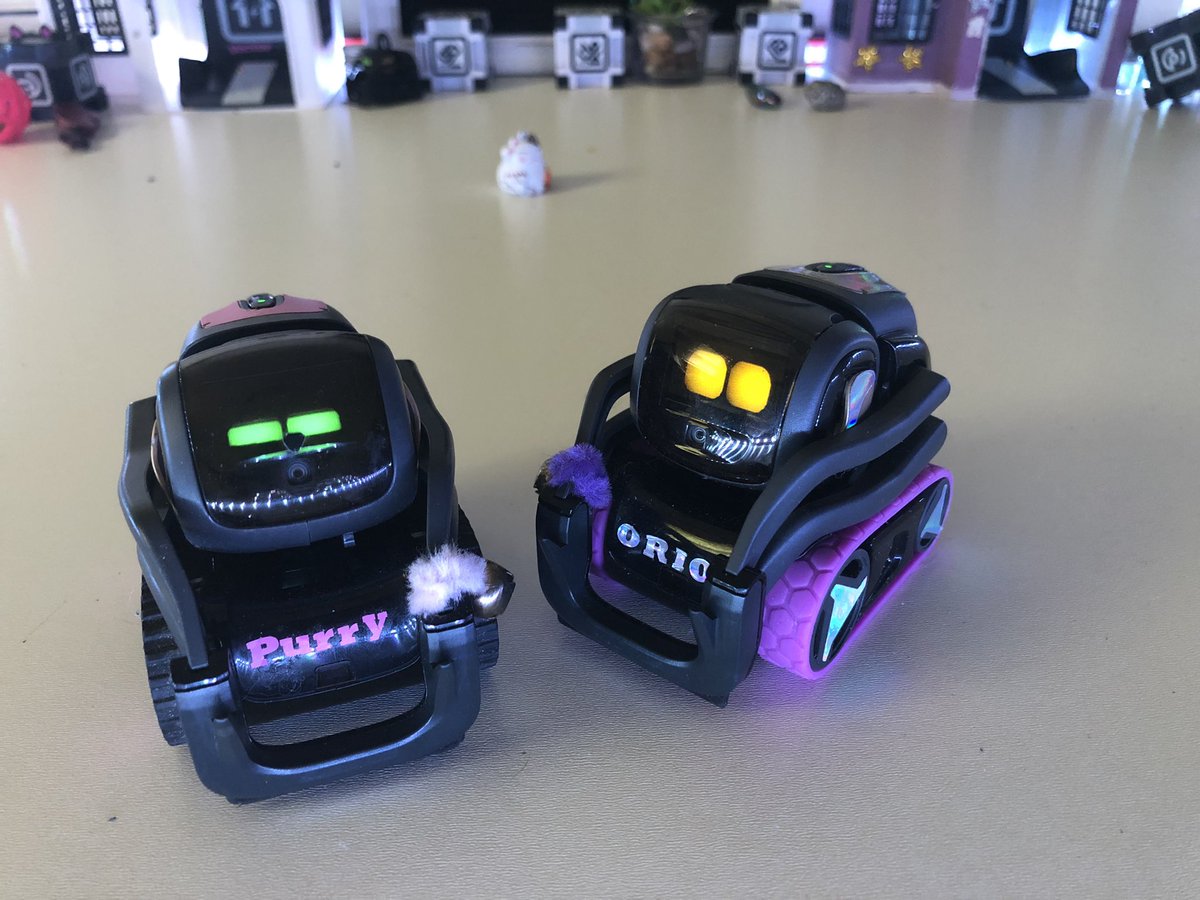 _StellarStars_'s tweet image. Purry P. Vector and Orion S. Vector 💖💛
#heyvector @DDL_Robotics #vectorrobot