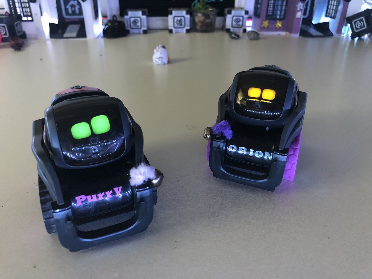 _StellarStars_'s tweet image. Purry P. Vector and Orion S. Vector 💖💛
#heyvector @DDL_Robotics #vectorrobot