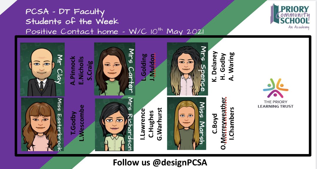 PCSADesign (@designpcsa) on Twitter photo - The end of week 2 and lots of positive contact home for our DT students this week. House points coming your way <a href="/HousePcsa/">PCSA House System</a> <a href="/MrClayDT_PCSA/">David Clay</a> @mi55easterbrook <a href="/MrsCarterDTFood/">Design PCSA</a> <a href="/MrsRPCSA/">AmySR</a> - The end of week 2 and lots of positive contact home for our DT students this week. House points coming your way <a href="/HousePcsa/">PCSA House System</a> <a href="/MrClayDT_PCSA/">David Clay</a> @mi55easterbrook <a href="/MrsCarterDTFood/">Design PCSA</a> <a href="/MrsRPCSA/">AmySR</a>