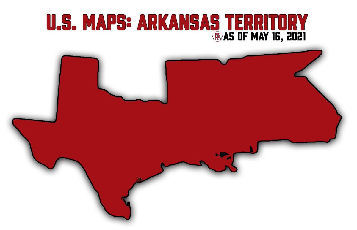 HOGS WIN. ARKANSAS TERRITORY EXPANDS.🐗