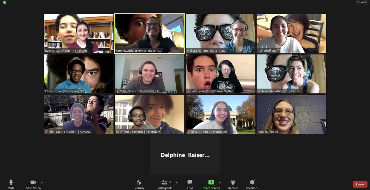 mitquidditch7's tweet photo. We had a great end of year party today sending off our graduating senior Zion and catching up with some Marauders alums! This was our last practice of the year (and, with any luck, our last virtual practice). https://t.co/3OoiHNzPMh