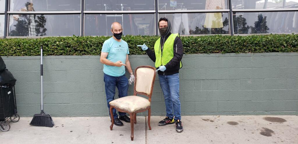 New chair; old chair. So pumped to officially be the new Public Health and Safety Chair of <a href="/LosFelizNC/">Los Feliz</a>! More #doinggoodinthehood in #losfeliz!
