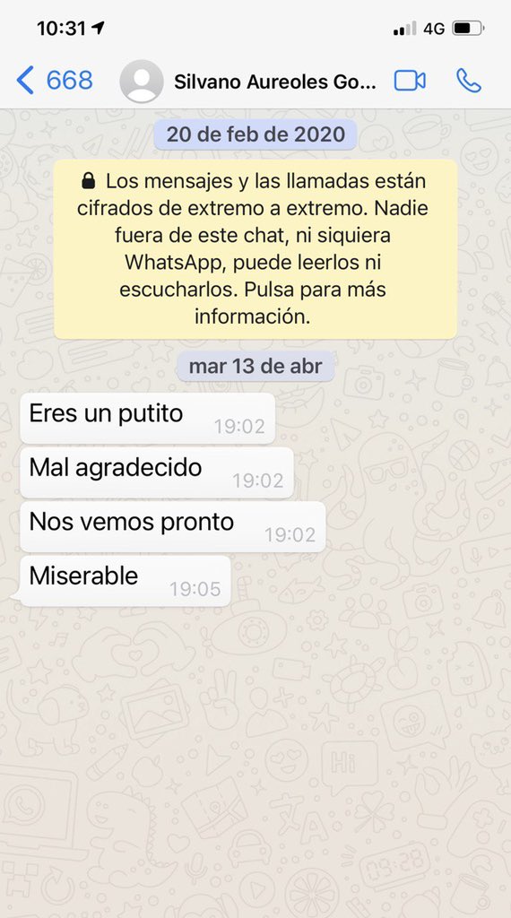 ARBedolla's tweet photo. Estas son solo algunas de las amenazas que hemos recibido directamente de Silvano Aureoles. Pero no nos va a intimidar. La esperanza está de nuestro lado. Michoacán ya decidió. 

Juntas y juntos somos la Esperanza de #Michoacán https://t.co/vBtBSEqlYU