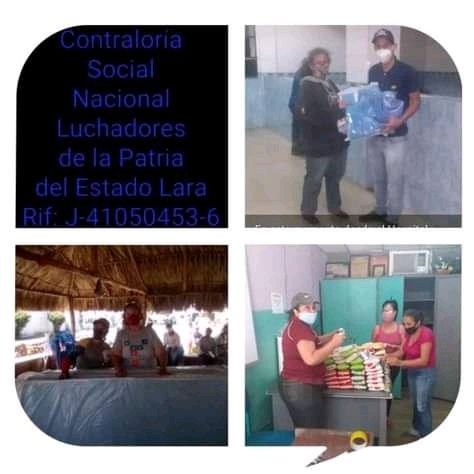 Nuestro Valioso equipo de la Contraloría Social Nacional Luchadores de la Patria del Estado Lara presente y consecuente