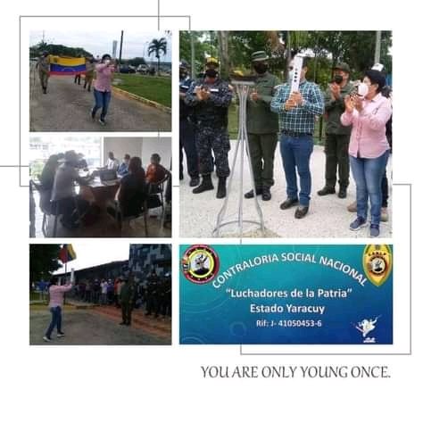 Nuestro Valioso equipo de la Contraloría Social Nacional Luchadores de la Patria del Estado Yaracuy presente para nuestro Pueblo