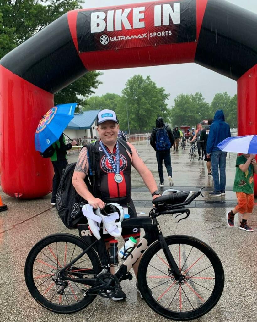 Another MMC athlete raced this weekend, @dylan_pedaling_harder . It was supposed to be an Olympic Tri, but the weather had different plans. So, he pivoted and crushed a duathlon that he wasn’t expecting going the fastest he’s ever gone on the bike and cruising to a mile and …