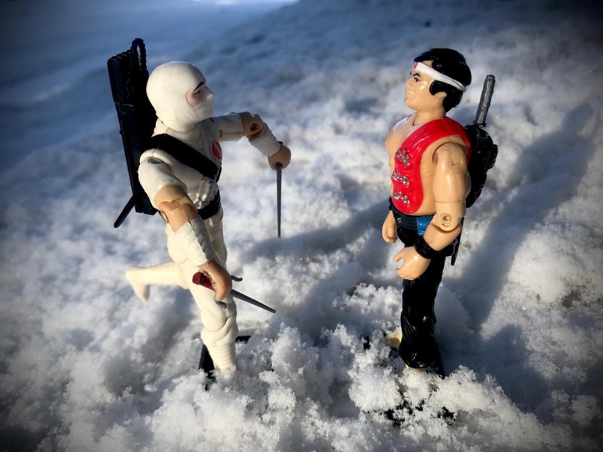 DokSewage's tweet photo. some days just feel like no matter how hard ya try, nothing’s gonna go your way

#gijoe #vintagejoes #stormshadow #quickick #cobra #toyphotography https://t.co/vJYflLTqUr