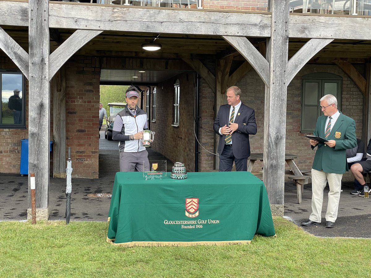 Another win for Nick Day in the County Champs with a 72 hole total of 277, 11 under par. It needed a playoff v Jack Cope to secure a remarkable victory @ThePlayersGolf after a first round 78. Still, a 9 under par final round of 63 can repair a lot of damage! 😀👏 @Glosgolf