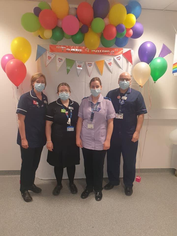 teamNOF2's tweet photo. Hope everyone had an amazing international nurses day last week! Here are some of team #NOF celebrating with our teams in specialised. Incredible day celebrating all of our teams, thank you to our amazing matrons @Katie57988660  @tracyst79345286 for making it such a special day! https://t.co/Amsfh7QVMd