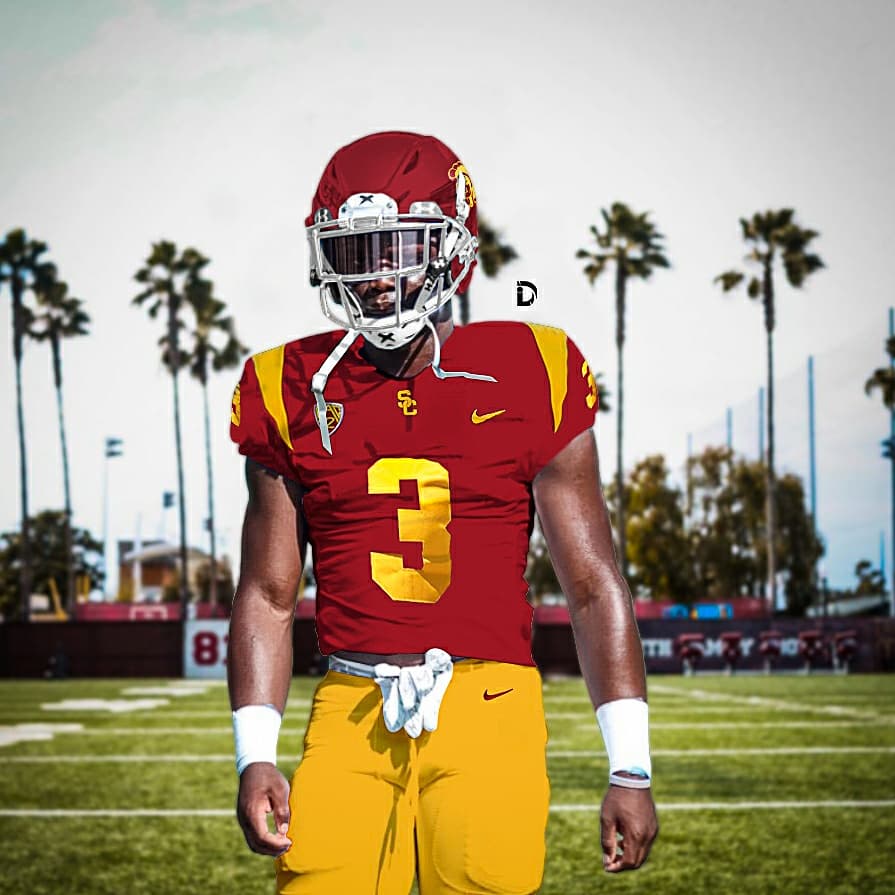 drivenedits's tweet image. Where are my Trojan Fans at? 👀

 @3stacygage looking clean in Cardinal and Gold 🔥