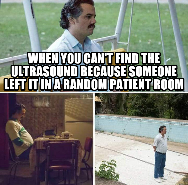I need an app on my phone called "Find My Ultrasound"
#pocus