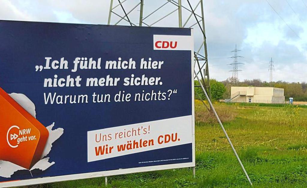 Uns reichts! Wir wählen jetzt die Partei, die seit 16 Jahren regiert!