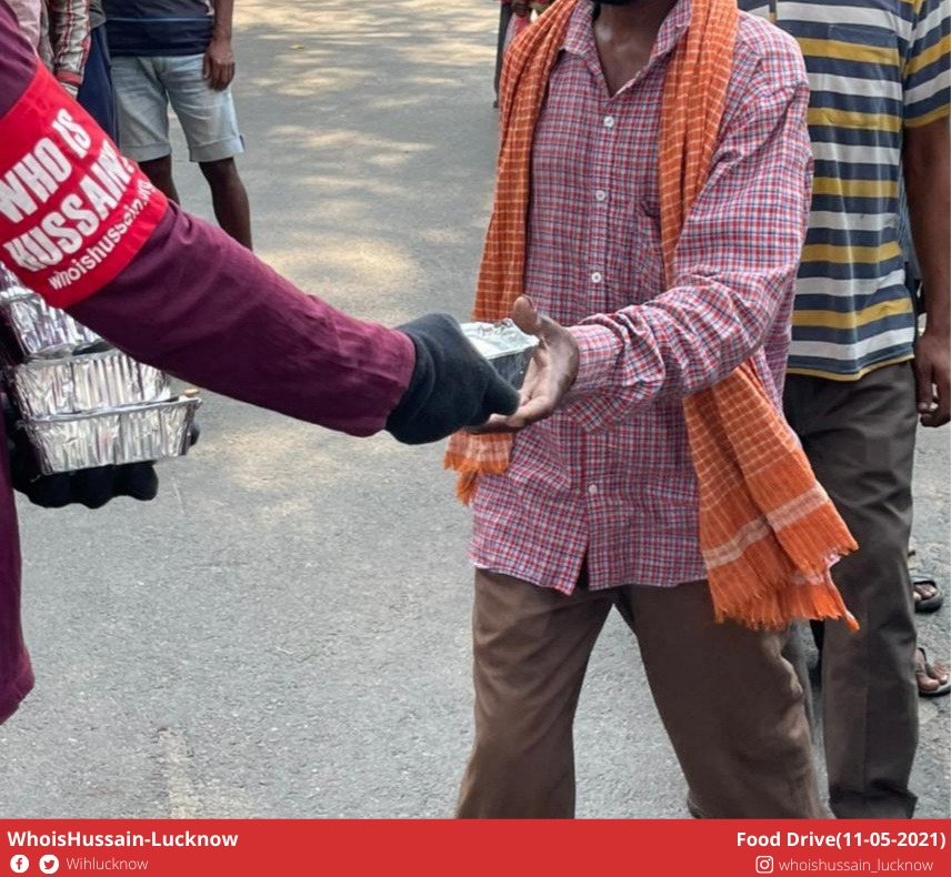 wihlucknow's tweet photo. Our Volunteers served 100 plus hot meals and clean water during the last days of Ramzan whilst fasting themselves to those unable to make ends meet. We also served the daily wager who were sleeping empty stomach. #whoishussain #whoishussainlucknow #india #covid #lockdown #give https://t.co/gJ0JPTbnW2