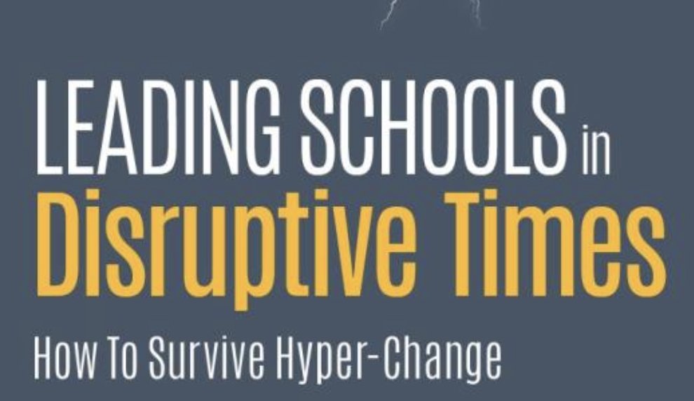 Leading Schools in Disruptive Times: How To Survive Hyper-Change by <a href="/Dwight_Carter/">Dwight Carter</a> and <a href="/MarkWhite55/">Mark White</a> gettingsmart.com/2021/05/mark-w… via <a href="/Getting_Smart/">Getting Smart</a> #edleaders