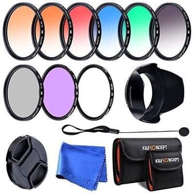 58mm Complete Filter Set Accessory Kit, K&amp;F Concept: