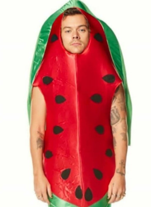 oneinstyles's tweet photo. Louis: i don't like fruits 
Harry: how about now ? https://t.co/KP2Dj07mry