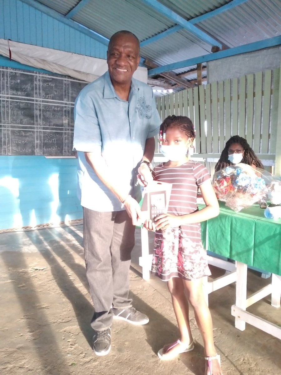 OppLeader's tweet photo. Presented 2 tablets to two young children of the Community of Victoria along with MP. Philadelphia to aid in online learning https://t.co/j2anF7Stsb