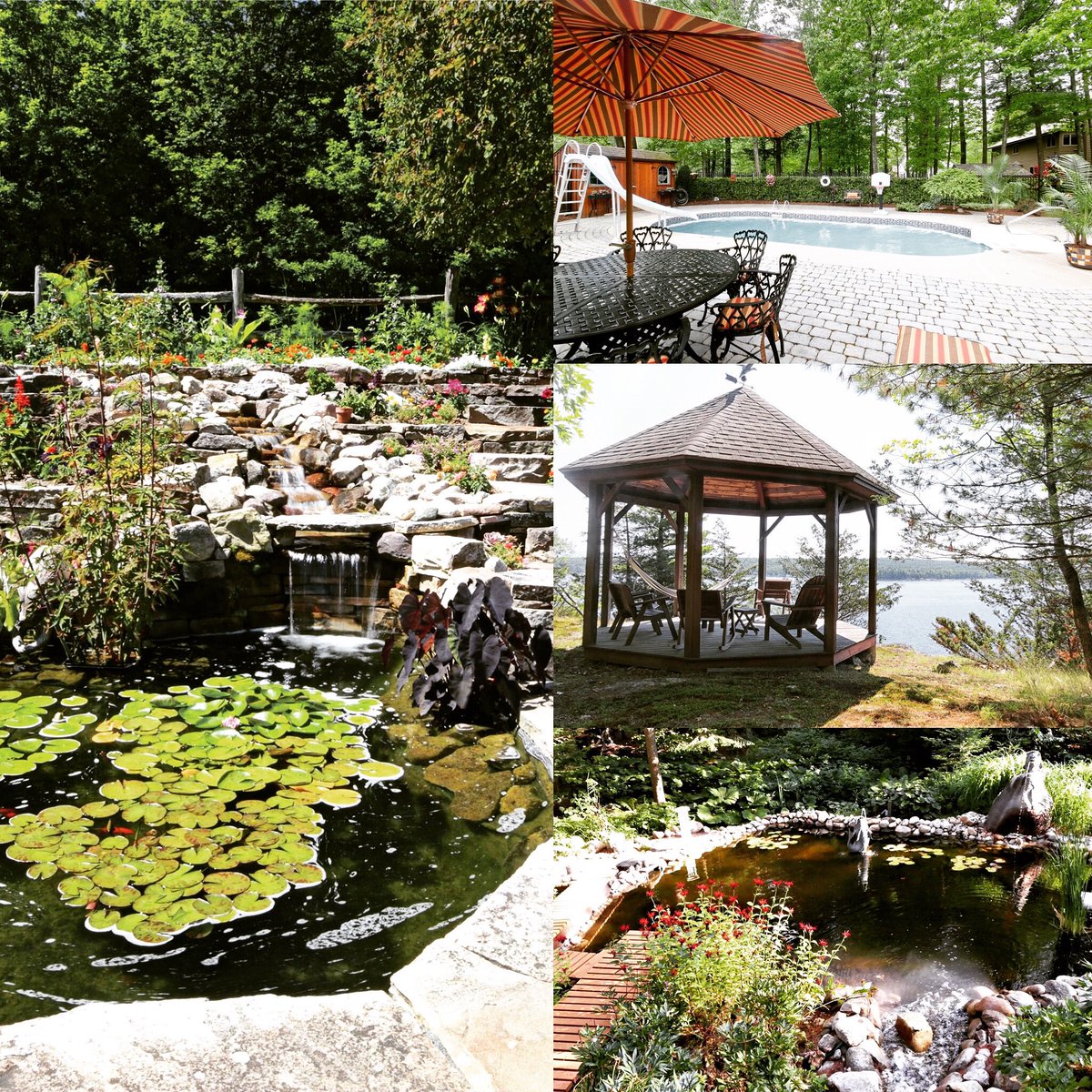 This month, #NorthernHGL digs deep into its archives and lists 10 homes with truly remarkable outdoor features. Check it out (northernhgl.com)! #outdoors #home #backyard #waterfall #lake #supportlocaljournalism