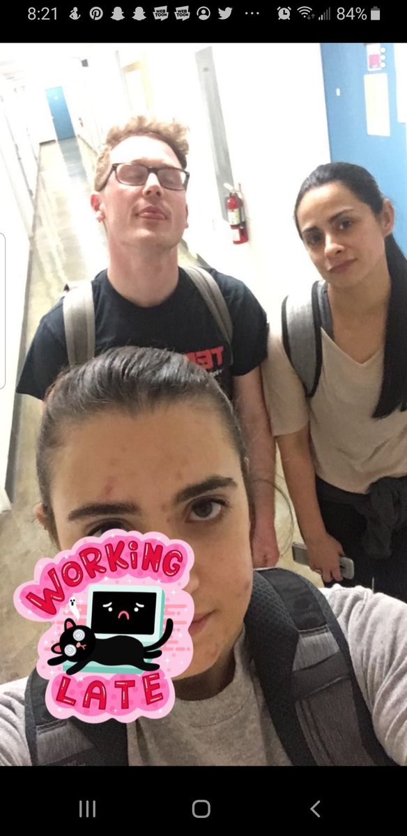marcia_c_chavez's tweet photo. Flashback to our Walters days. I miss you guys! @Zoey_Forrester @TheRedbetter @arthurjaycast @schulz_lab #schulzlab #TheATeam https://t.co/pPasgfw3rU