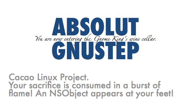 aieidotch's tweet image. #gnustep