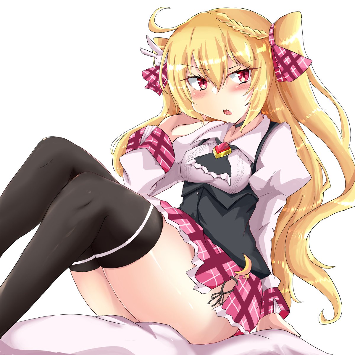アズナビ創作 アズールレーン クレセントちゃんにニーソックス履いてもらいた 三日月とと 新刊委託中のイラスト アズナビ創作 アズールレーン クレセントちゃんにニーソックス履いてもらいた 三日月とと 新刊委託中のイラスト