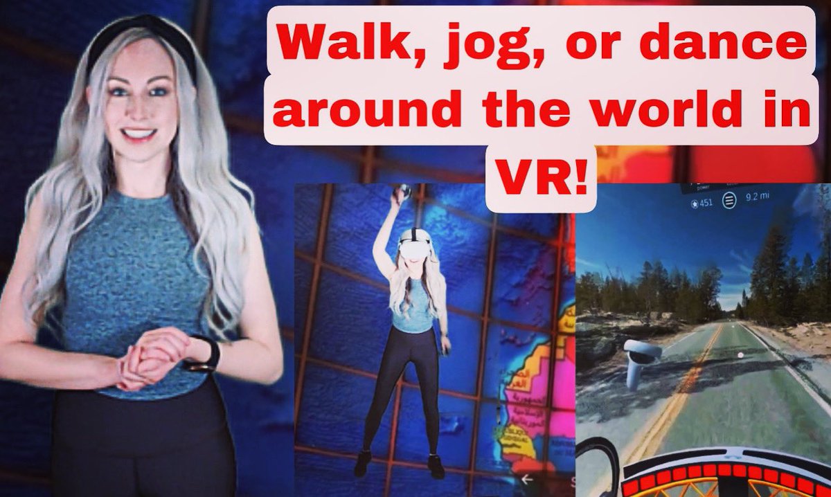 New YouTube!  Just a quick one 🙂! #vzfit #fitmeetsfun #explore #selfcare #VR #VRfitness #VRfit #10ksteps #Oculus #OculusQuest2 #fitness #vrgamereview #Google #GoogleMaps