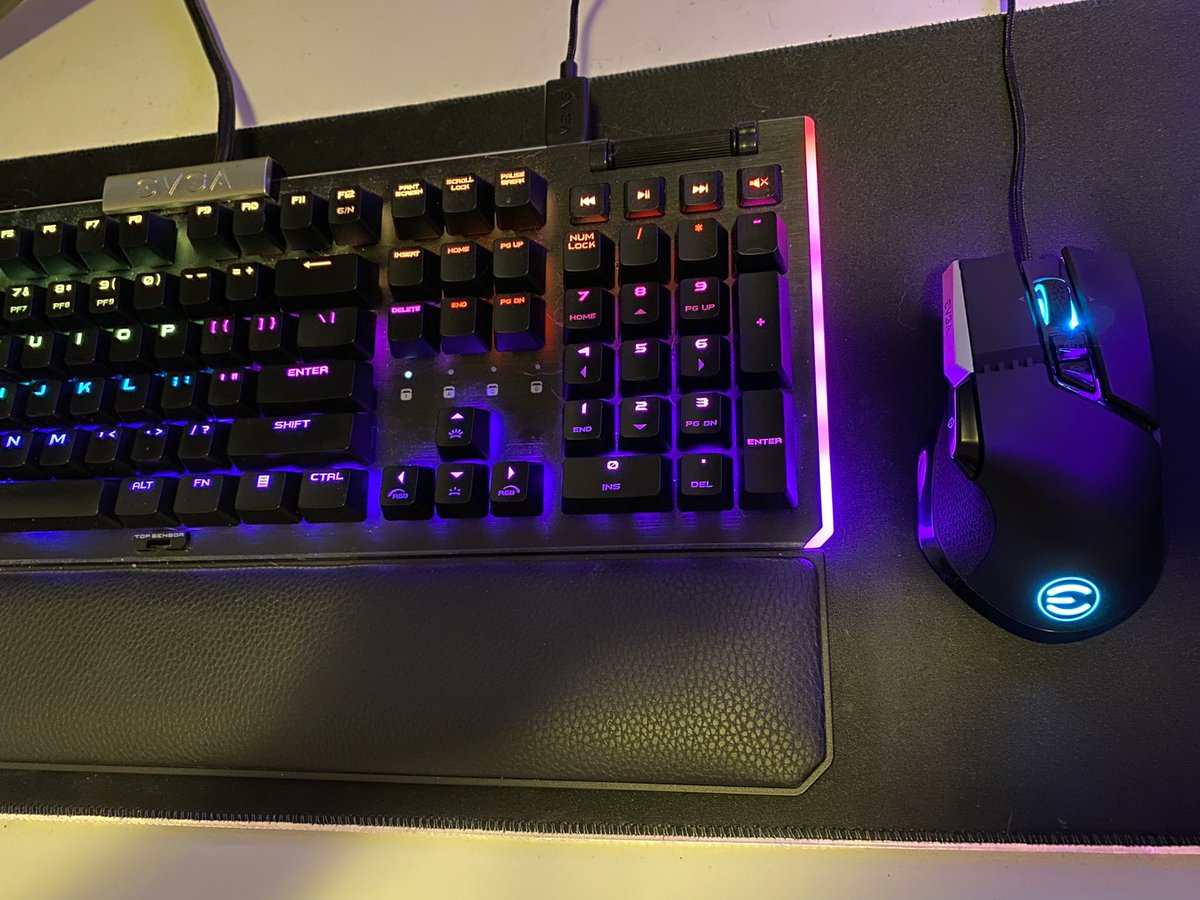 Love my EVGA setup. You can grab the peripherals for double 50% off! 

#EVGA50