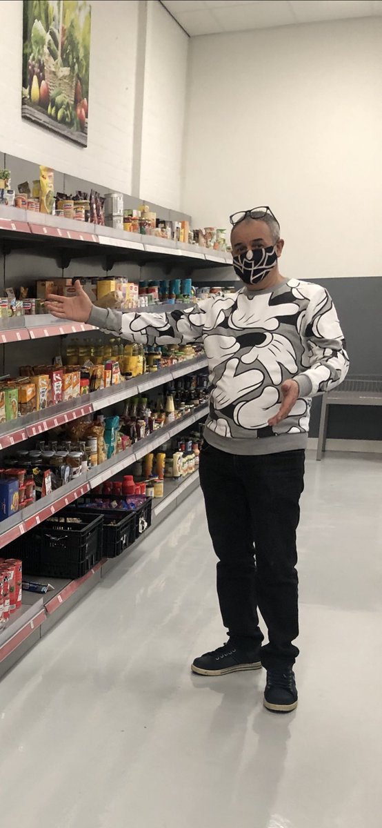 Werkbezoek aan de voedselbank Zeist. Ze doen het prima👍