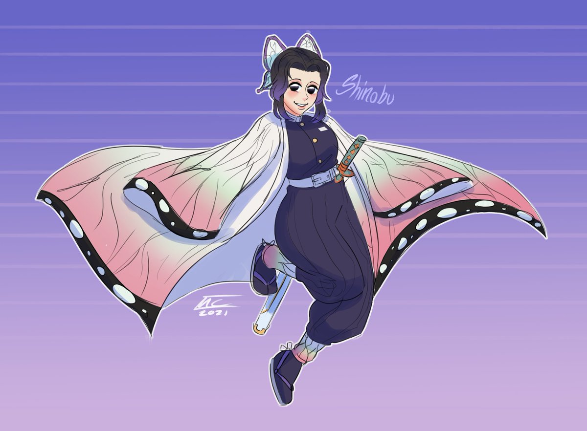 Misscreates My Brother S Birthday Is Tomorrow And He Wanted Me To Draw Shinobu From Demon Slayer As A Birthday Gift Demonslayer Shinobu Kimetsunoyaiba Kimetsunoyaibafanart T Co Msr7wu6syl