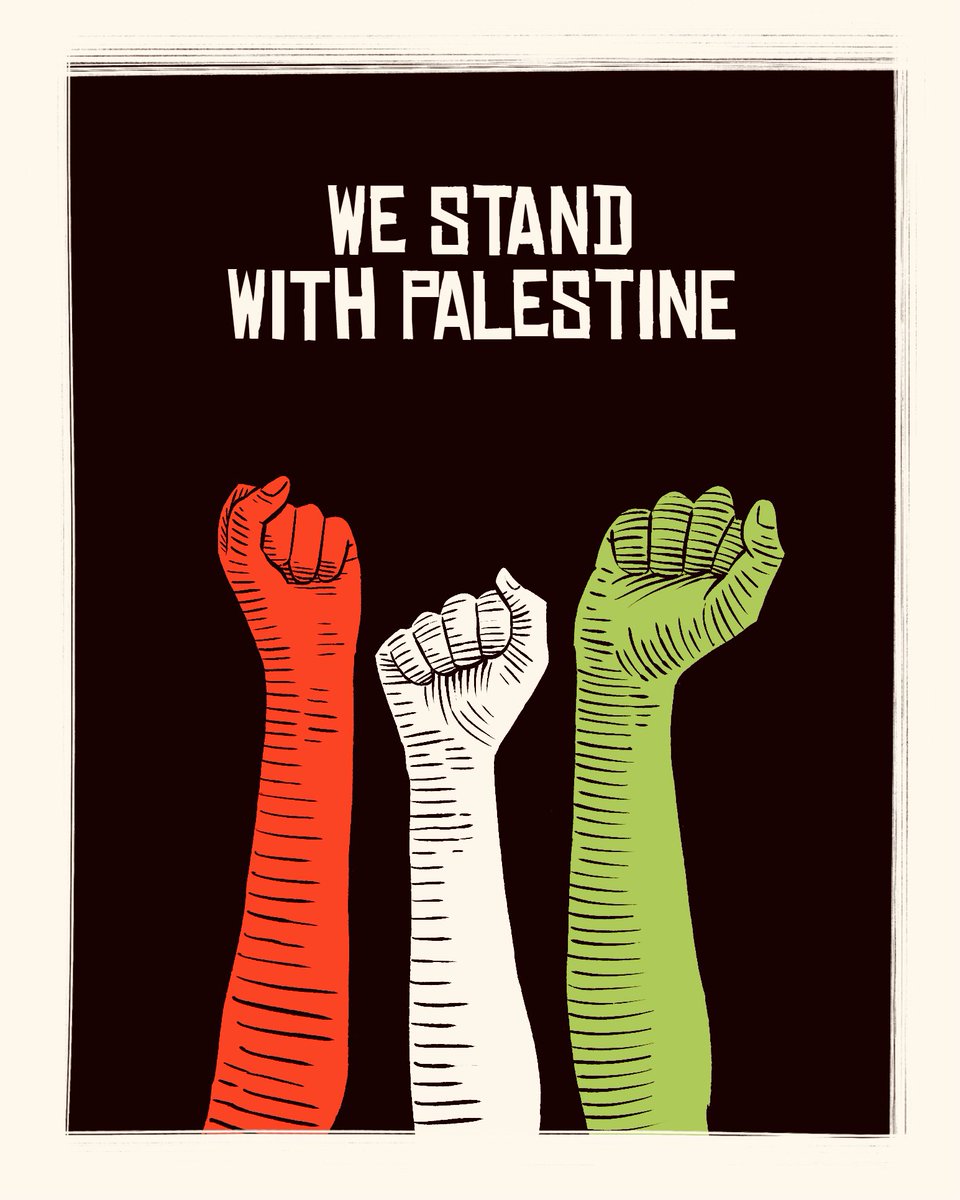 We stand with palestine